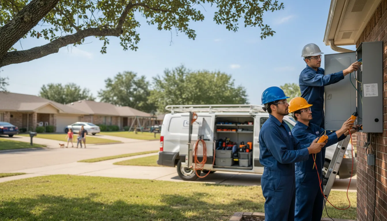 Certified electrician providing emergency electrical services in Olney, IL